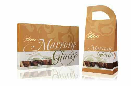 Marrons Glaces Glazované gaštany Celé