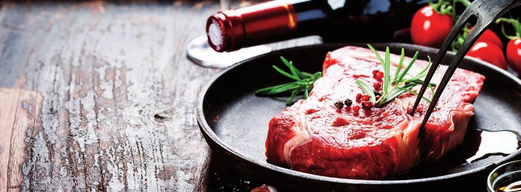 Steaky HITPARÁDA STEAKŮ Nabídka hovězích steaků je nesmírně pestrá dopřát si můžete jemné libové, výrazně prorostlé, s kostí i bez ní nebo řezy z mnoha zemí původu.