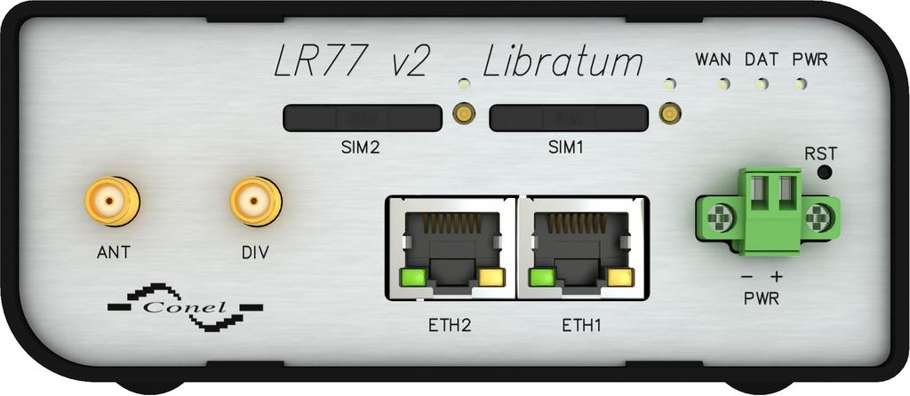 5. Provedení routeru 5.1 Verze routerů Router LR77 v2 Libratum je dodáván v níže uvedených variantách.