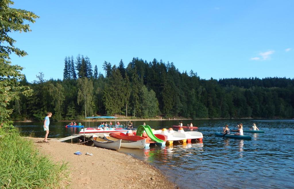 Vodácká Orlice šlapadla, lodě,