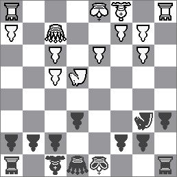 Velký dojem vyvolala partie: BOTVINNIK LEVENFIŠ, MOSKVA, 1940 1. c4 e5 2. Jc3 Jf6 3. Jf3 Jc6 4. d4 exd4 5. Jxd4 Sb4 To byla tehdy módní varianta.