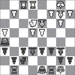 Vxd6 Diagram 17 Podobnou pozici známe ze slavné partie Botvinnik Capablanca, AVRO 1938. Bílý věří akci v centru, černý hře na dámském křídle. 24. fxg7 Pěšec e2 udělal skvělou kariéru. 24.... b4 25.