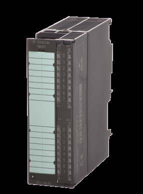 do OPC serveru vzdálená správa přes Ethernet 300-322-1BF01 6ES7322-1BF01-0AA0 8xDO, DC 24V/1A 300-321-1FF01 6ES7321-1FF01-0AA0 8xDI, AC 120/230V 300-322-1HF01 6ES7322-1HF01-0AA0 8xDO, DC 24V/AC 230V