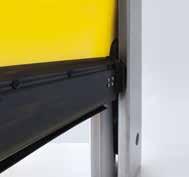 Flexibilní rychloběžná vrata Vnitřní vrata pro speciální oblasti nasazení Typ vrat V 4015 Iso L Vrata s