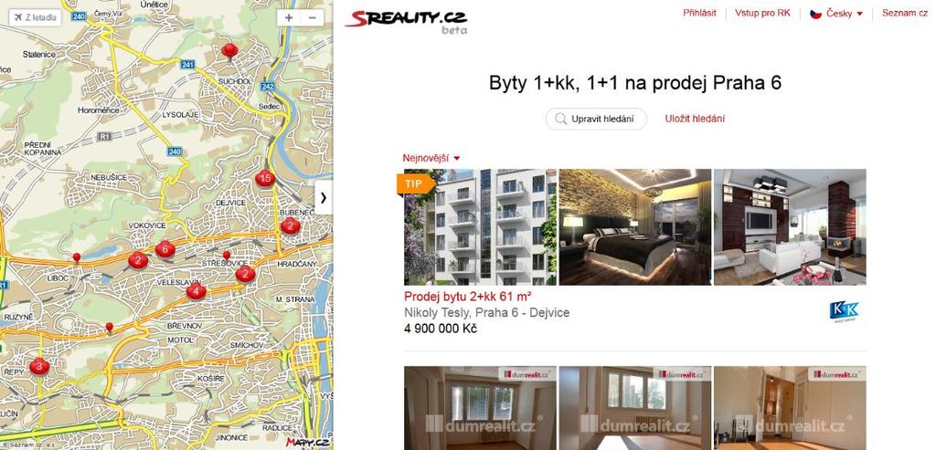 Region Tip What is Region Tip Region Tip Region Tip is an ad format in the list of advertisements at Sreality.cz.