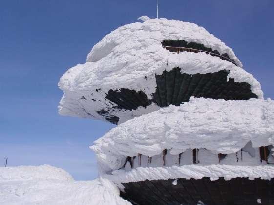 Polská meteo stanice AMS Sněžka