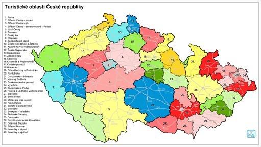 regiony a oblasti