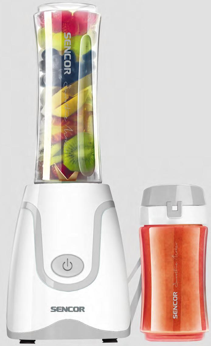 Smoothie mixéry SBL 2200WH SBL 2201GR SBL 2202BL SBL 2203OR SBL 2204RD SBL 2205VT SBL 2206YL SBL 2207TQ SBL 2208RS Smoothie mixér Ideální pro přípravu nápojů z čerstvého ovoce a kondičních nápojů,