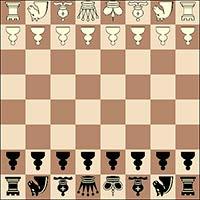 D K S J V Figúrky typu Staunton 2.3 Počiatočné postavenie figúrok na šachovnici je nasledujúce: 2.4 Osem zvislých skupín polí sa nazýva stĺpce". Osem vodorovných riadkov polí sa nazýva rady".