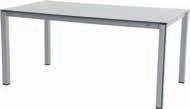 Hliník & textilen STŮL ELEMENTS CREATOP LITE Příjemné posezení zažijete u obdélníkového stolu o šířce 160 cm.