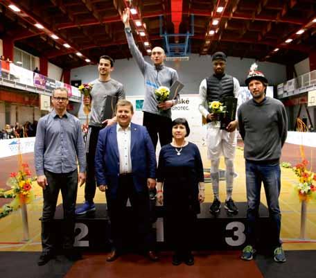 Výsledky hlavního závodu mužů 1. Sylwester Bednarek (Polsko) 230 cm 2. Edgar Rivera (Mexiko) 230 cm 3. Chris Kandu (Velká Británie) 226 cm 4.