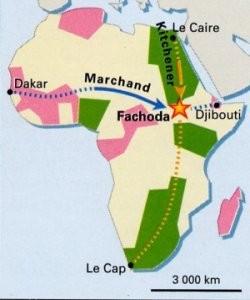 Fašodská krize Vyvrcholení britsko francouzského sporu o Horní Nil 1897 francouzská Marchandova výprava dospěla do britské Fašody (Kodok v Súdánu) Hrozba vážného konfliktu Velké