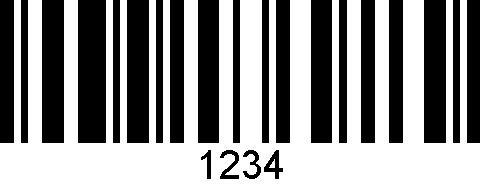 Code 128 B je rovněž alfanumerický kód, který podporuje velká i malá písmena. Navíc má 4 řídicí kódy FNC1 až FNC4.