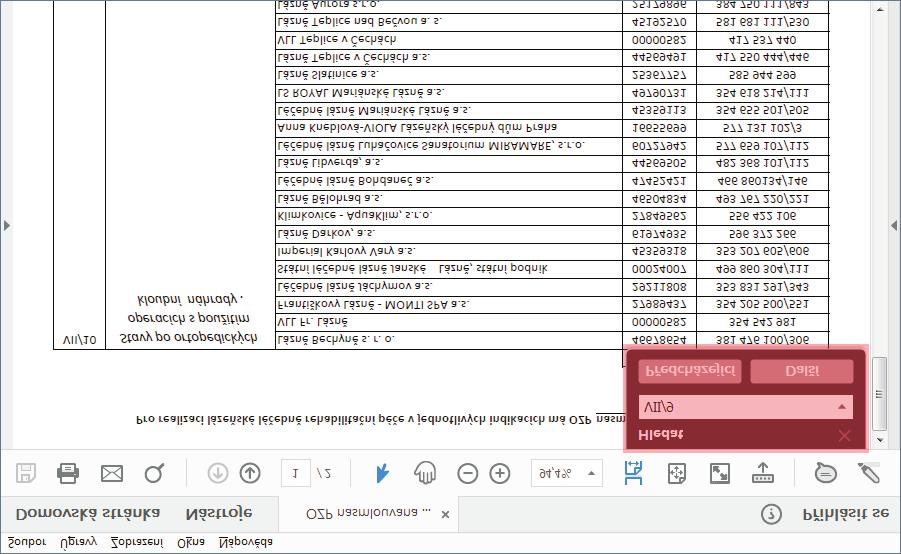 Tento kód napište do kolonky Hledat, která se vám zobrazí po stisknutí kláves