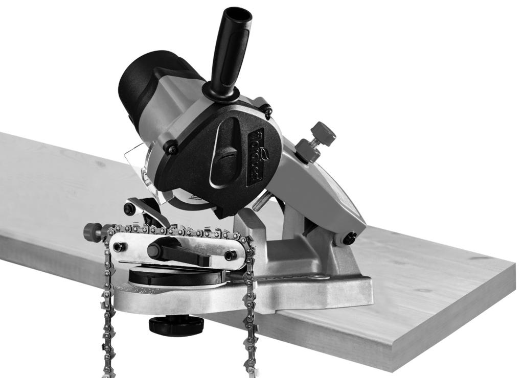 Chain Sharpener FSG 85 B1 Chain Sharpener Translation of the original instructions Fűrészlánc élező Az originál használati utasítás fordítása Stroj za ostrenje verig Prevod originalnega navodila
