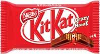 15 g Chupa Chups lízátko 12 g kakao, mléko, kokos jahoda, cola