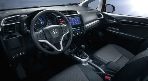 dálkových světel Přední a zadní parkovací senzory Flexibilní sedadla Magic seats Multimediální systém Honda CONNECT