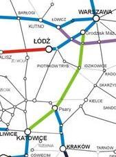 Centralna Magistrala Kolejowa Centralna Magistrala Kolejowa (CMK) je jediná vysokorychlostní trať v Polsku. CMK je v Polsku známá zejména jako Linia kolejowa nr 4.