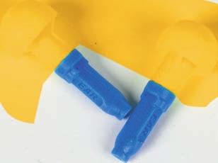 with body temperature these plugs expand in the auditory meatus to a comfortable seal