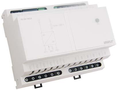 INSTALATII ELECTRICE INTELIGENTE PS-100/iNELS Sursa de alimentare 1 TI/ROL ELEGANT 6M Sursa de alimentare stabilizata. Serveste la alimentarea automatizarilor in instal. el. inteligente inels.