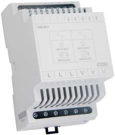 DIM6-3M-P Modul de extindere a puterii pentru DIM-6 DIM6-3M-P este un modul de extindere a puterii pentru dimerul controlat DIM-6, si nu poate fi utilizat individual.
