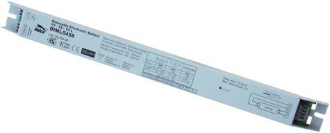 INSTALATII ELECTRICE INTELIGENTE Ballast dimmabil DIML DIML 1840-800999107845 DIML 440-800999107913 Ballastul dimmabil DIML este utilizat pentru reglarea luminozităţii lămpilor fluorescente cu tuburi