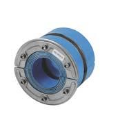 RS PPS/S seal, without core, acid proof stainless steel fittings RS PPS/S těsnění, příruby z kyselinovzdorné nerezové oceli bez jádra Uszczelnienie RS PPS/S bez rdzenia, kwasoodporna stal nierdzewna