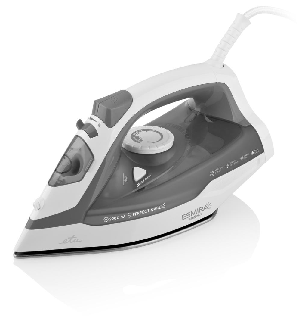 Elektrická napařovací žehlička NÁVOD K OBSLUZE Elektrická naparovacia žehlička NÁVOD NA OBSLUHU Electric steam iron USER MANUAL
