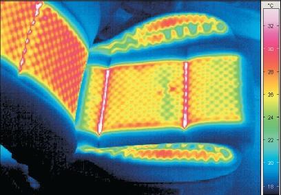 DALŠÍ APLIKACE TERMOGRAFIE - 12 Velice rozšířené jsou aplikace termovize v oblasti