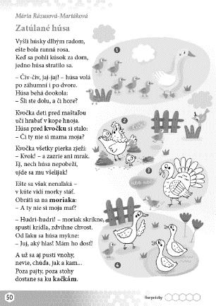 pdf) Tematický celok: Rozprávky čítať rozprávku správne a s porozumením; určiť postavy v umeleckom texte; prerozprávať dej prečítaného textu na základe série obrázkov; Odporúčame začať motivačným