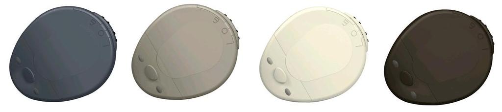 implantátu má na výběr ze čtyř barevných provedení: antracit, nordic grey, creme, ebony (www.medel.com). Obrázek 10: Audio procesor Rondo. http://www.audionika.