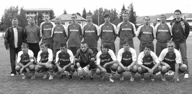 O 54 gólov sa podelilo desať hráčov. Najlepším strelcom mužstva bol L. Bednár s 15 gólmi.