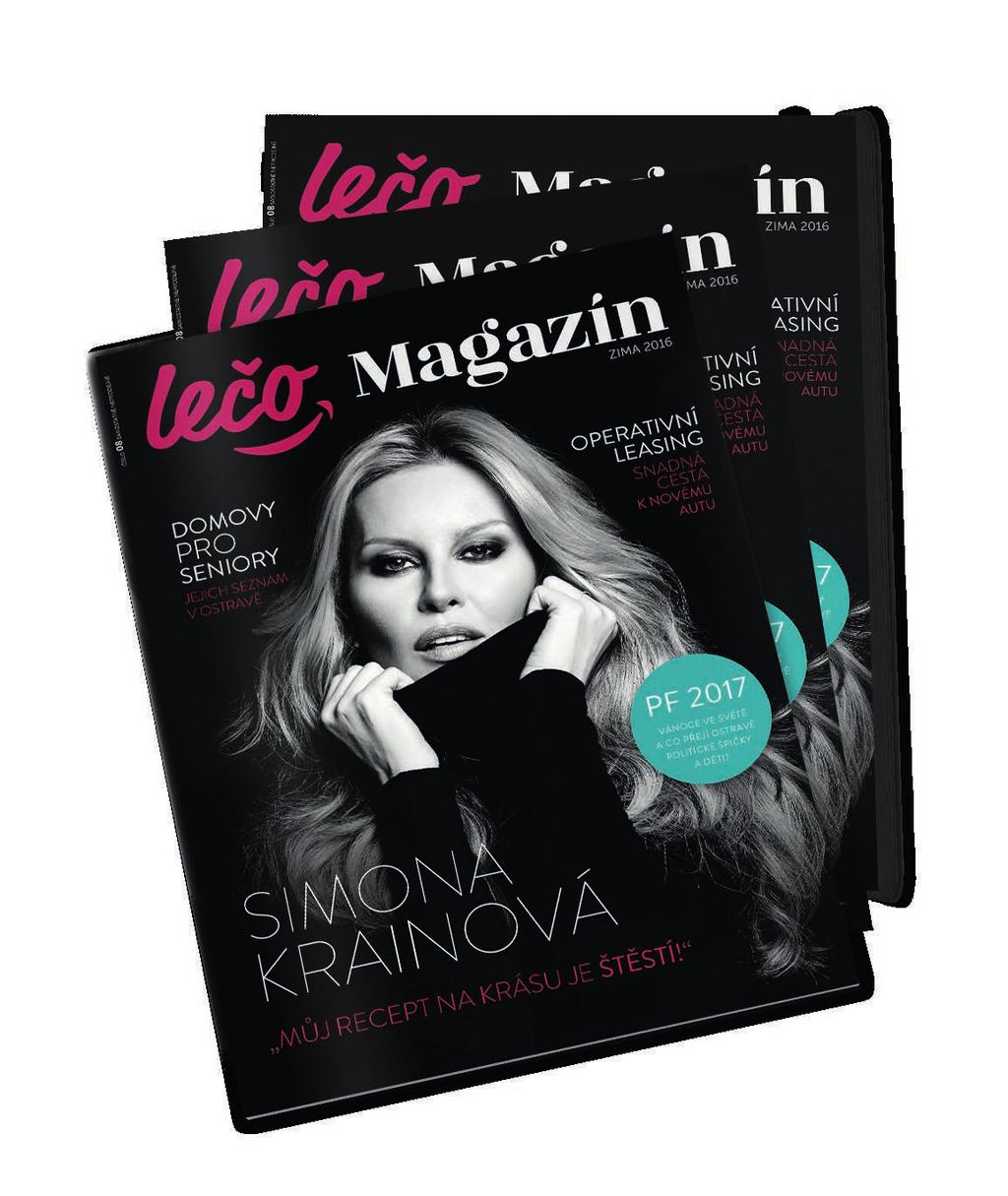 02 (digitální marketing) Online marketing Magazín vydáváme vlastní tištěný i online Magazín LEČO www.leco-ostrava.