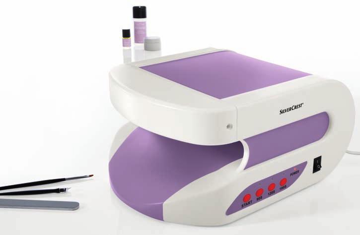 4 PERSONAL CARE Nail Studio Set SNS 45 A1 KOMPERNASS GMBH BURGSTRASSE 21 D-44867 BOCHUM www.kompernass.com ID-Nr.