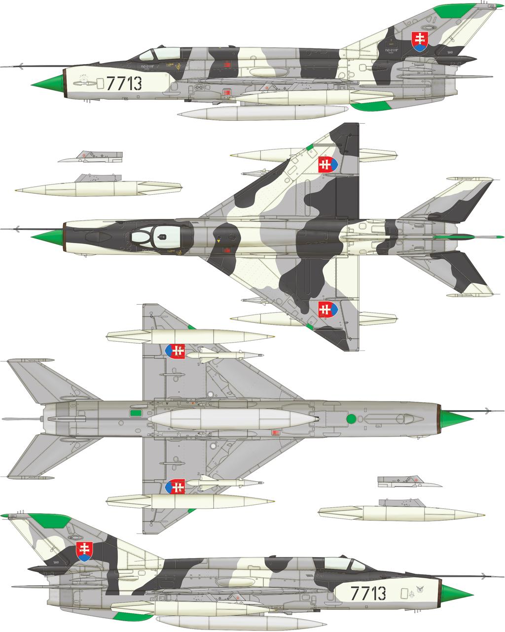 th MiG-2MF, Slovak Air Force, Flight, Sliac Airbase, Slovakia, ca.