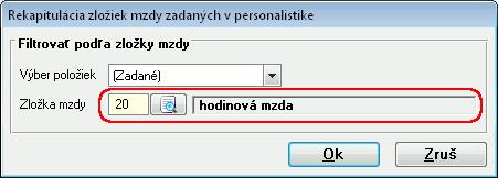 Pokiaľ sa rozúčtovanie zložiek mzdy v jednotlivých mesiacoch mení, rozúčtovanie nastavte vo výpočte mzdy (popis rozúčtovania je uvedený v kapitole 4.3.3 Doplnenie údajov do vypočítanej mzdy[str.