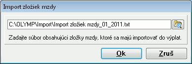 133 4 SPRACOVANIE PERSONÁLNEJ A MZDOVEJ AGENDY 133 import stravného spustíte z menu programu Mzdy Import stravného.