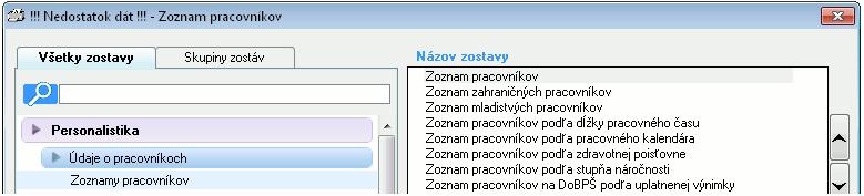 7 TLAČ DOKUMENTOV 199 7.1 ZOBRAZENIE A TLAČ VÝSTUPNÝCH ZOSTÁV Zobrazovať a tlačiť výstupné zostavy je možné pomocou voľby v menu programu Dokumenty.