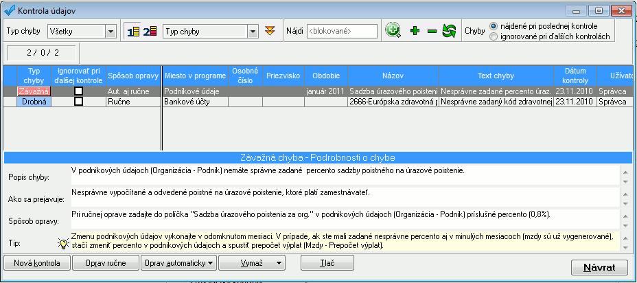 1 INŠTALÁCIA A ARCHIVÁCIA 21 V prípade vašej potreby (minimálne však raz mesačne!