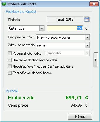 Veľkosť zobrazenej informatívnej karty môžete meniť pomocou tenkej zvislej čiary zobrazenej medzi informatívnou kartou a hlavnou tabuľkou evidencie.