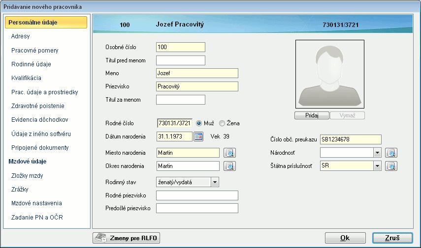 2 OVLÁDANIE PROGRAMU 47 2 V prípade, že do niektorého z polí potrebujete vložiť údaj z číselníka, urobíte tak pomocou tlačidla tlačidla s lupou, ktoré je zobrazené vpravo od tohto poľa (v prípade