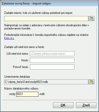 3 PRVÉ KROKY V PROGRAME 59 3 Ak potrebujete prekopírovať zamestnancov z jednej firmy do inej, použite funkciu export personálnych údajov, ktorá sa nachádza v menu programu Firma Export/Import