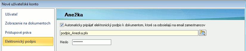 Stredisko, pre ktoré chcete zadávať prístupové práva, si vyberiete v tabuľke stredísk vľavo. V pravej časti mu potom pre jednotlivé objekty zadáte prístupové práva.