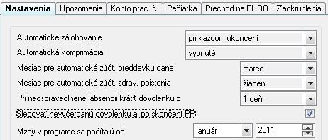 TIP: Formulár zobrazíte aj stlačením tlačidla na paneli nástrojov Tvorba mzdy.