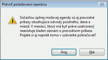 TIP: Po pridaní januára program pre pracovníkov v hlavnom pracovnom pomere ponúkne možnosť preniesť nevyčerpanú dovolenku z predošlého roku do personálnych údajov nového roku.