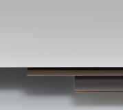 Duropal-HPL Metalíza IMO Dekorativní vysokotlaký laminát v prověřené kvalitě IMO a kategorizací Low Flame-Spread Surface Material, jehož dekorativní povrch má zvláštní optický metalický efekt díky