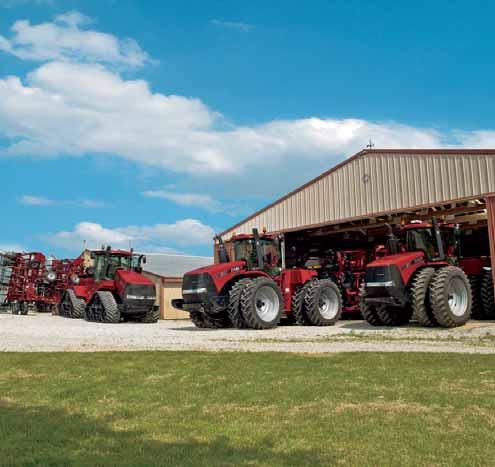 STEIGER, QUADTRAC STEIGER navržen, aby spokojil požadavky těch nejnáročnějších zemědělců v oblasti výkonu, životnosti, komfortu a produktivity.