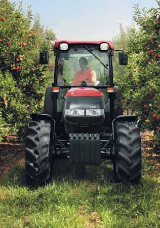 QUANTUM V / N / F CASE IH nabízí řadu deseti vysoce výkonných traktorů speciálně vyvinutých pro potřeby zákazníků ve vinohradech a sadech.