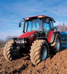 Traktory jsou poháněny opravdu spolehlivými a úspornými motory s účinnou převodovkou, která řadí a reverzuje pod zatížením.