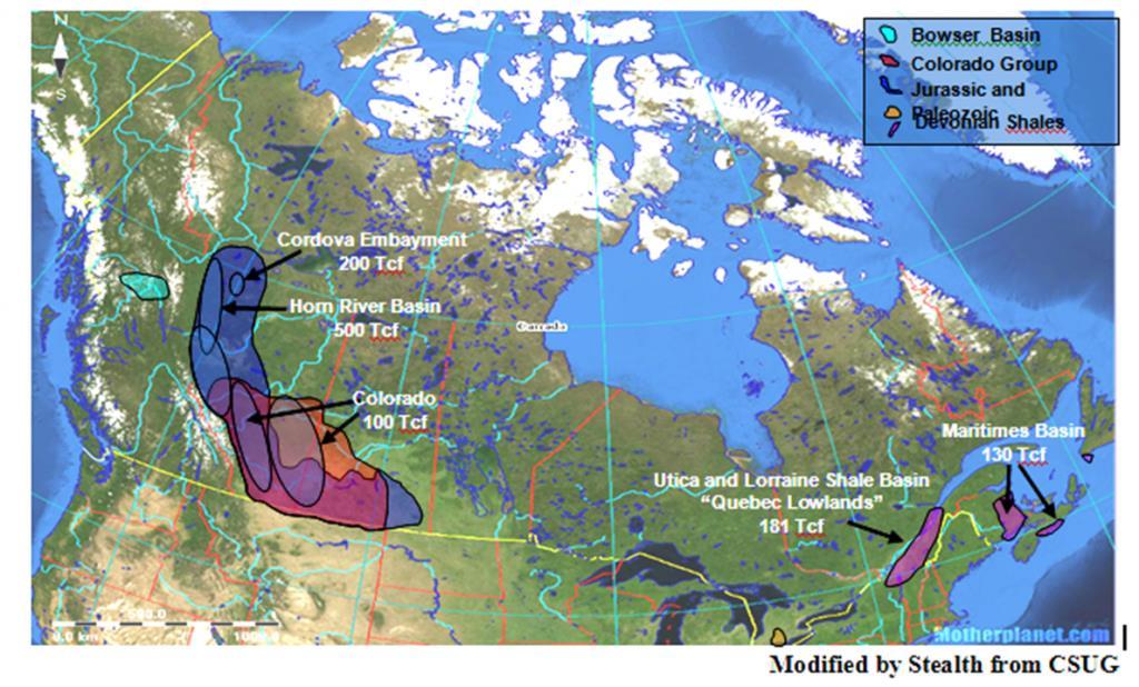 miesto - zemný plyn Alberta, najväčší plynovod - 1200 km 6. miesto - ropa - Alberta (700 mil.